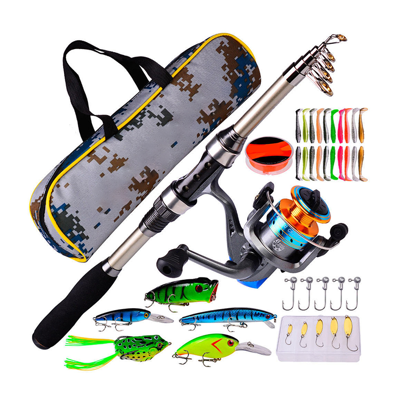 Fishing Rod Carbon Fiber - Kombinasi Joran dan Reel Pancing Serat